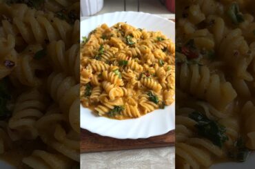 Simple & Tasty Cheesy Pasta Recipe | #food #shorts