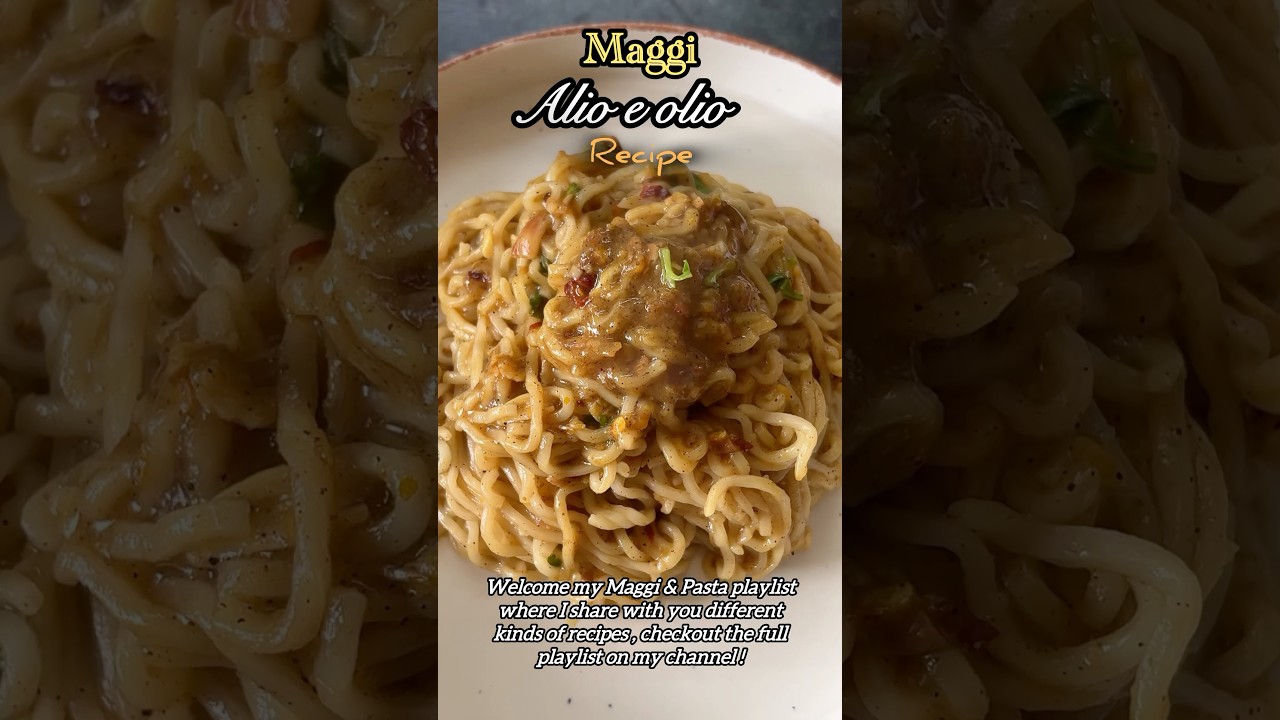 Aglio e olio maggi recipe #maggi #maggirecipes #maggirecipe #breakfastrecipe #trending #shortsfeed Aglio e olio maggi recipe #maggi #maggirecipes #maggirecipe #breakfastrecipe #trending #shortsfeed