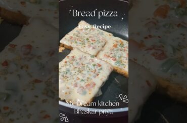 Bread pizza #food #ytshorts #recipe #cooking #reels