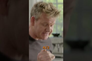 A Perfect Recipe From Gordon Ramsay IN MINUTES! #thefword #gordonramsay #cooking