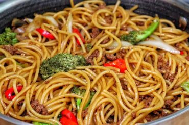 This Beef Noodle Stir Fry Is Better Than Takeout