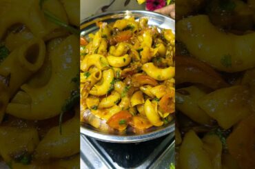 उंगलियों चाट जाओगे जब इतना टेस्टी मेक्रोनी पास्ता खाओगे, #shorts #trending #viral #reels #macaroni