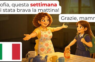 🇮🇹 Learn Italian Morning Routines: 15 Conversations Every Beginner Needs 🌅 (A1-A2)