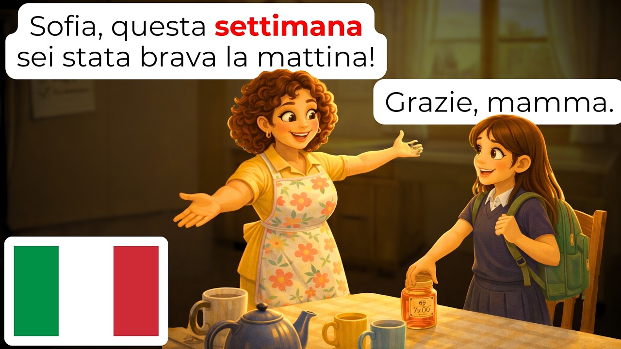 🇮🇹 Learn Italian Morning Routines: 15 Conversations Every Beginner Needs 🌅 (A1-A2) 🇮🇹 Learn Italian Morning Routines: 15 Conversations Every Beginner Needs 🌅 (A1-A2)