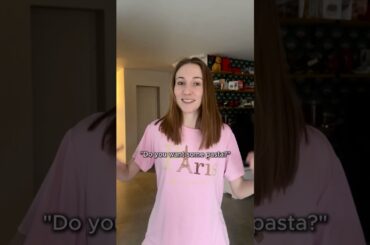 Do you want some pasta ? -yes #italy #foodie #coupletravel #travelvlog #viralvideo