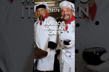 Still Cooking at 84: The Legend of Mario’s Italian Cafe 🇮🇹🍝 | #taste #restaurant #legend