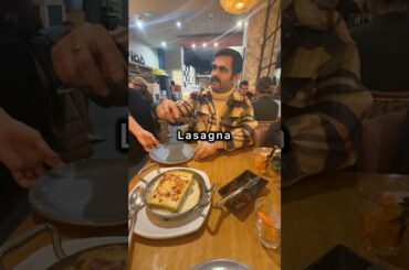 Best Italian Food Ever #foodie #foodblogger #foodreview #shorts