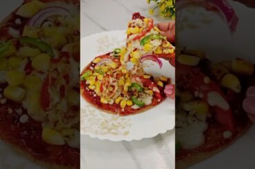 Easy Paratha Pizza #shorts #pizza #food