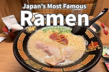 PERFECT Ramen Noodle in Tokyo｜Ichiran Ramen 🍜