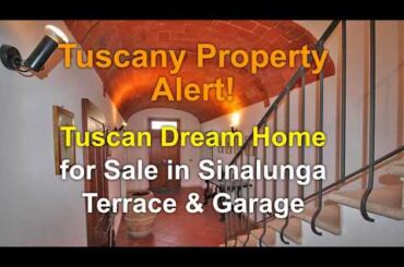 Tuscan Dream Home for Sale in Sinalunga 🇮🇹 | Near Pienza & Montepulciano | Terrace & Garage