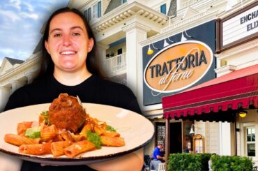 I Tried the NEW Menu at Trattoria al Forno – Disney World’s Best Italian Restaurant