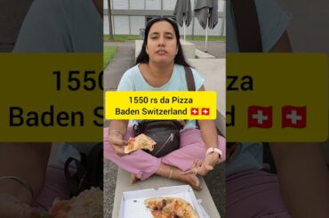 ₹1550 Pizza in Switzerland? 😲 | Eating Italian Pizza in Baden 🇨🇭 | Meri Journy