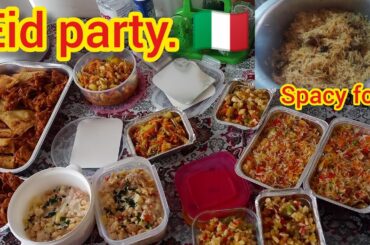 Spicy Food in Italy 🍛😋 || Pakistani Tez Masalay Ka Zaiqa” Dasi Masala Food