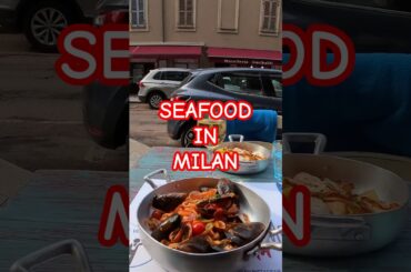 POV Solo Lunch in Milan 🇮🇹 Fresh Seafood Pasta at Fisherman Pasta