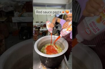 Red sauce pasta🍝😍#youtubeshorts#ytshorts#shorts#shortsfeed#pasta#food#delhi#recipe#youtube