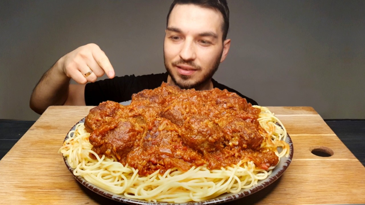 ASMR MUKBANG SPAGHETTI & MEATBALLSㅣLENT MENUㅣEATING SHOW ASMR MUKBANG SPAGHETTI & MEATBALLSㅣLENT MENUㅣEATING SHOW