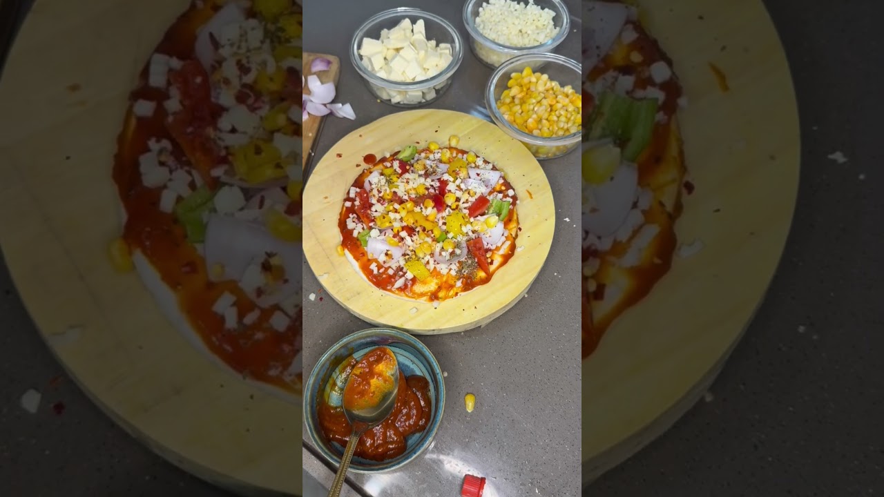 Air fryer mai banaya pizza #airfryer #recipe #cooking #foodie #foodblogger #pizza #shorts #trending Air fryer mai banaya pizza #airfryer #recipe #cooking #foodie #foodblogger #pizza #shorts #trending