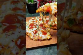 Cheese Corn Pizza Recipe How To Make  Corn Cheese Pizza Recipe #shortsfeed #reels #shorts #pizza