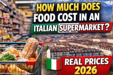 Italy Supermarket Prices in 2026 🇮🇹 – What Groceries Really Cost?