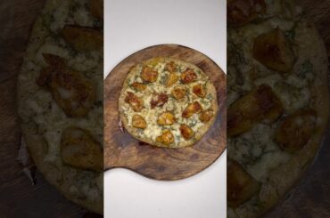 Chicken Roti Pizza #shorts #recipe #food #pizza