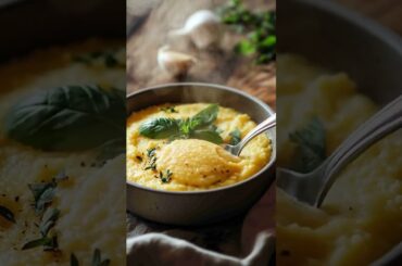 Italian Herb Infused Polenta with Vegetables Recipe
