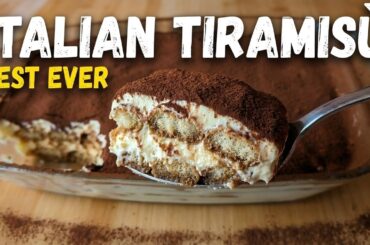 TIRAMISU' That Tastes Like Italy | Classic Recipe with Mascarpone