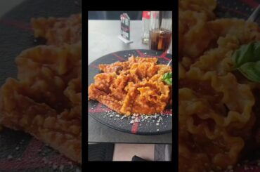 Salad and Pasta in Naples Italy!