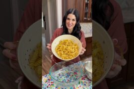 ⭐️ RECIPE ⭐️We had to try @Marianna Moore viral pesto pasta salad! #healthyrecipe #pastasalad