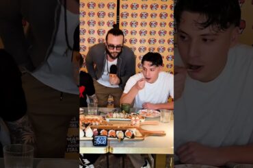 Ferit e Mirko - Man VS Food Italy - #AmabileSushiChallenge 🍤🍣 (Highlights) #manvsfood #podcast