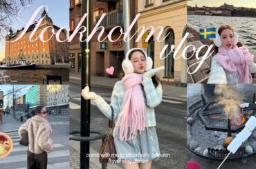 Stockholm Vlog🇸🇪🎀 พาเที่ยวสวีเดน 4 วัน 3 คืน; cozy days, coffee & quiet moments☕️🌅 | Beamsareeda