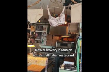New discovery in Munich, a small Italian restaurant #munich #resturant #italian