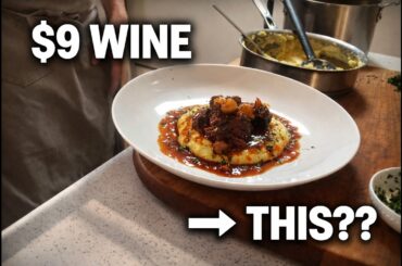 "Brasato al Nebbiolo — Italian Braised Beef with a $9 Trader Joe's Wine That Will Blow Your Mind"