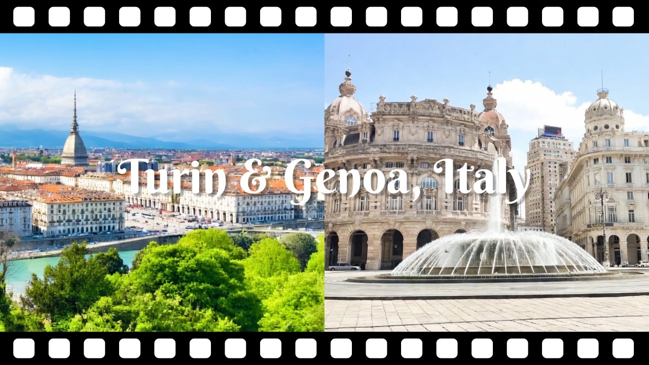 Turin&Genoa, Italy – Refined architecture, cuisine and a bustling city (4K travel video) Turin&Genoa, Italy - Refined architecture, cuisine and a bustling city (4K travel video)