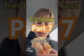18 Year Old Traveller Tries Food In Italy