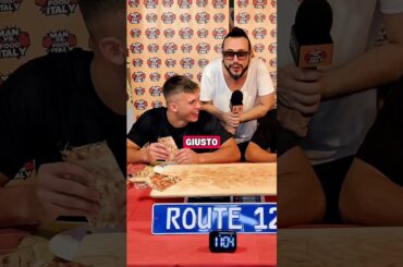Federico e Misha - Man VS Food Italy - #crazypizzachallenge 🍕 (Highlights) #podcast #food #pizza