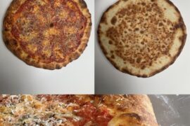 First pizza with the steel