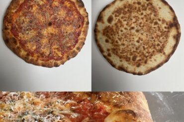 First pizza with the steel