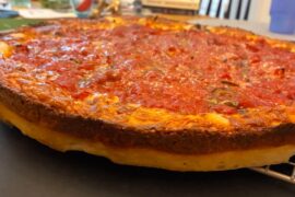 First attempt at Pequod style pizza