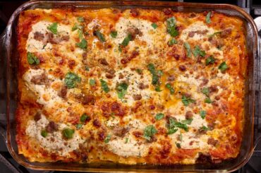 Sausage lasagna