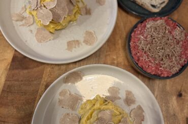 Tagliatelle al tratufo bianco