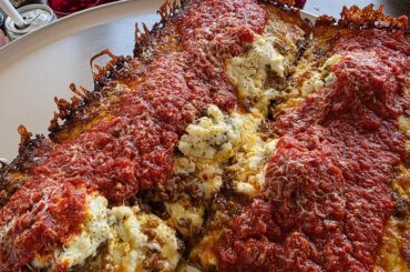 AJs Detroit style "Thor" pizza. From Vancouver, BC