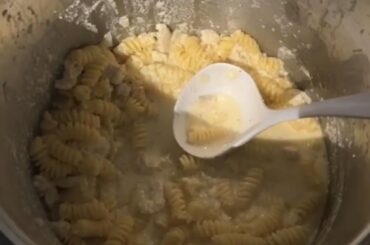 My friends chicken alfredo