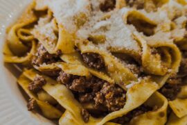 Tagliatelle with Ragù Bolognese