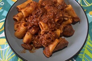 Pasta al ragù but with mixed meats