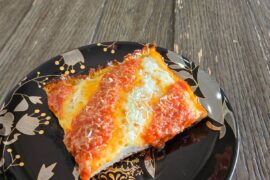 Two Cheese Detroit Pizza