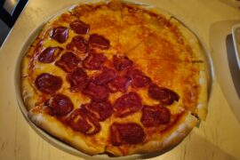 Amazing pizza in Alajuela, Costa Rica!