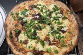 My attempt at the white pizza from Brooklyn’s Best Pizza.