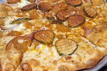 Rock N Dough - Nashville Hot Chicken. Pineapple is pretty controversial... what about pickles?