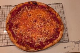 Friday night NY style pie