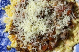 I LOVE PASTA WITH BOLOGNESE SAUCE